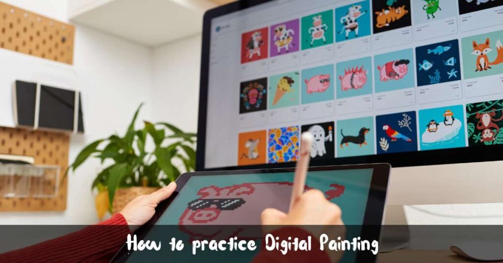 How to practice Digital Painting