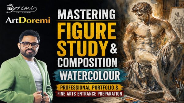 Traditional Art – Mastering Figure & Composition Drawing-Professional Portfolio & Fine Arts Entrance Preparation