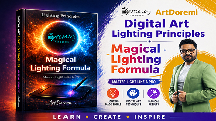 Digital Art – Lighting Principles-Magical Lighting formula