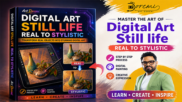 Digital Art Still Life – Real to Stylistic